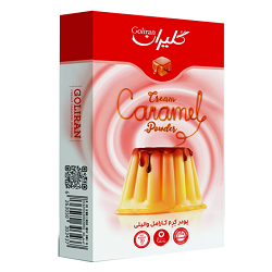 گلیران پودر کرم کارامل زعفرانی 50گرم